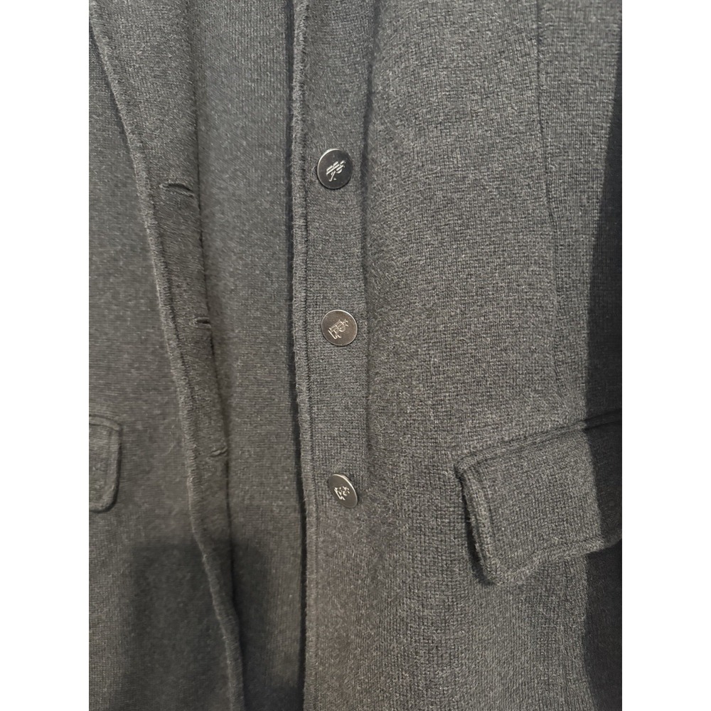 Lauren Ralph Lauren Blazer Womens Medium cotton Poly Blend Silver Button Jacket - Picture 6 of 8